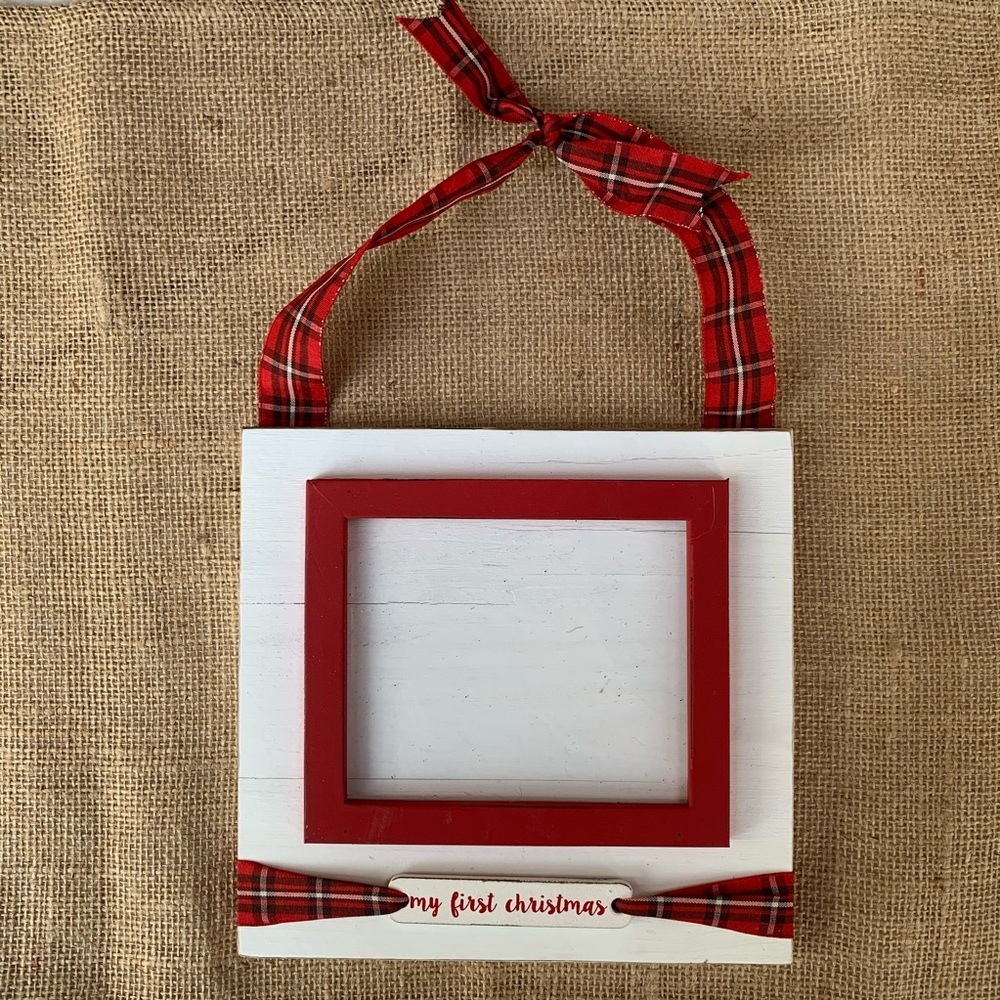 Mud pie my first Christmas frame